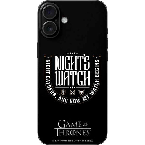 Game of Thrones: The Nights Watch iPhone 16 Plus Skin